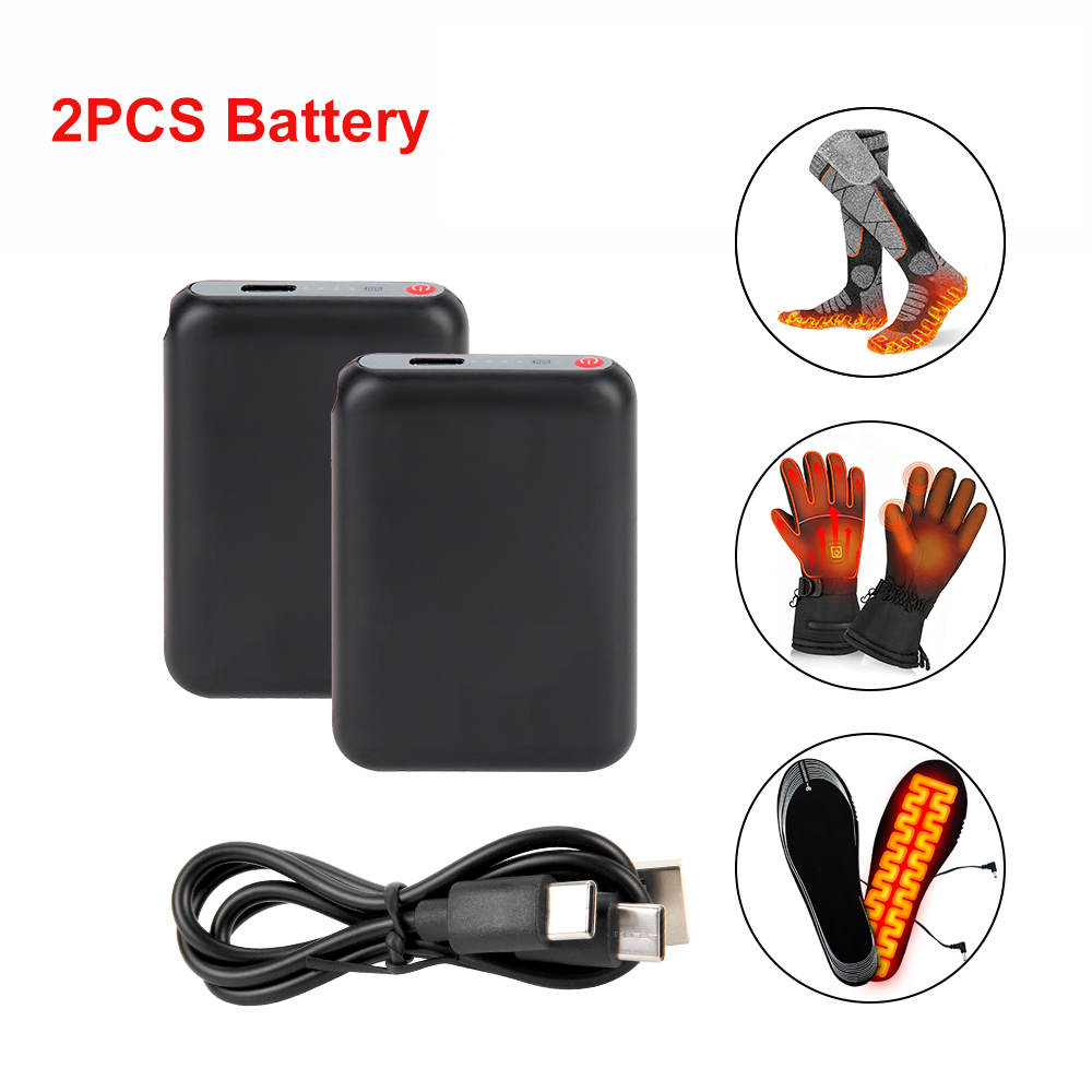Heated Gloves Electric - 5V 6000mAh 가열 양말 배터리 따뜻한