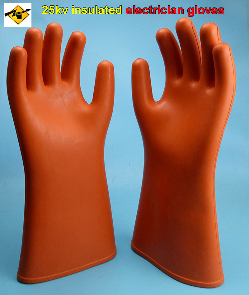 Heated Gloves Electric - 새로운 25KV 절연 장갑 천연 고무