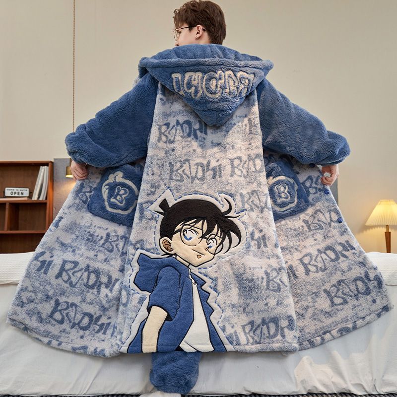 오버사이즈 팬더 패턴 남성용 겨울 두꺼운 플란넬 파자마 - Winter Clothing Pk 리뷰 및 가격